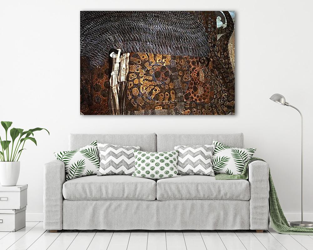 Beethoven fríz (részlet II.), 1902 (poszter) - vászonkép, falikép otthonra és irodába