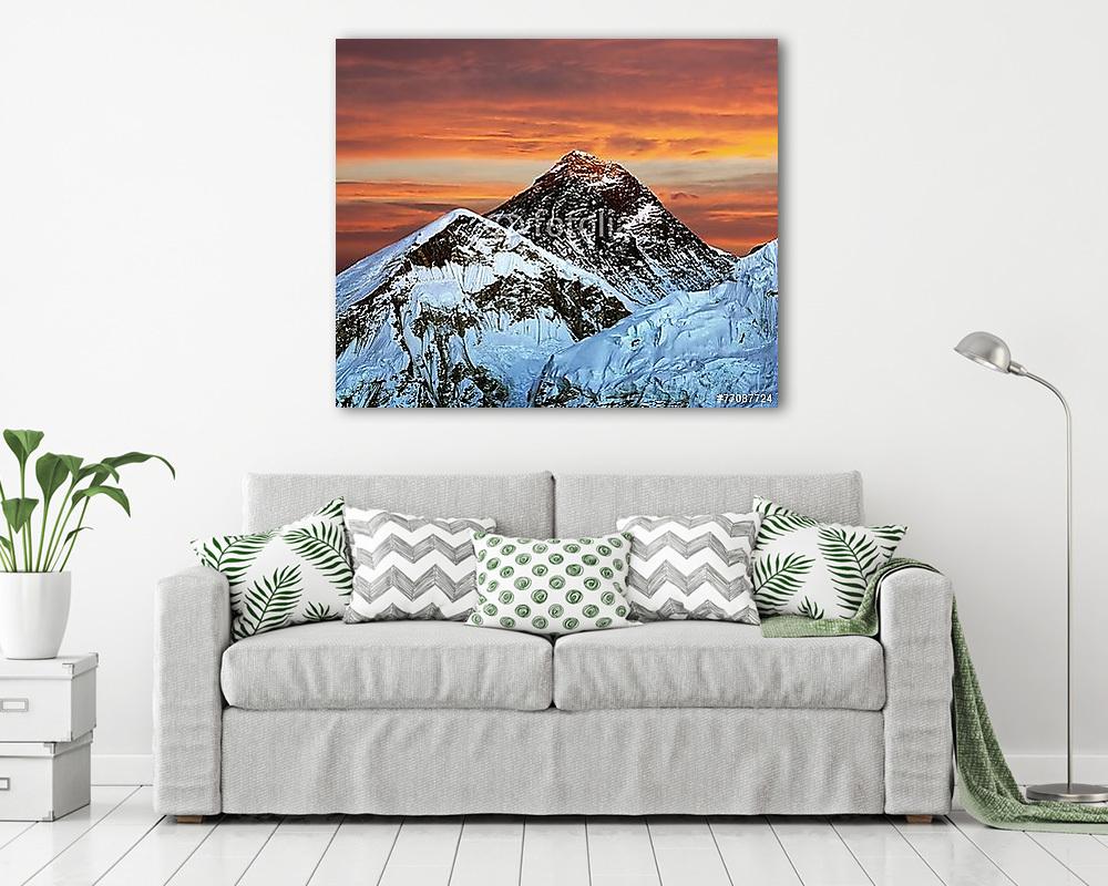 Éjszakai kilátás az Everestről Kala Pattharról - vászonkép, falikép vásárlás Éjszakai kilátás az Everestről Kala Pattharról (vászonkép) - vászonkép, falikép otthonra és irodába