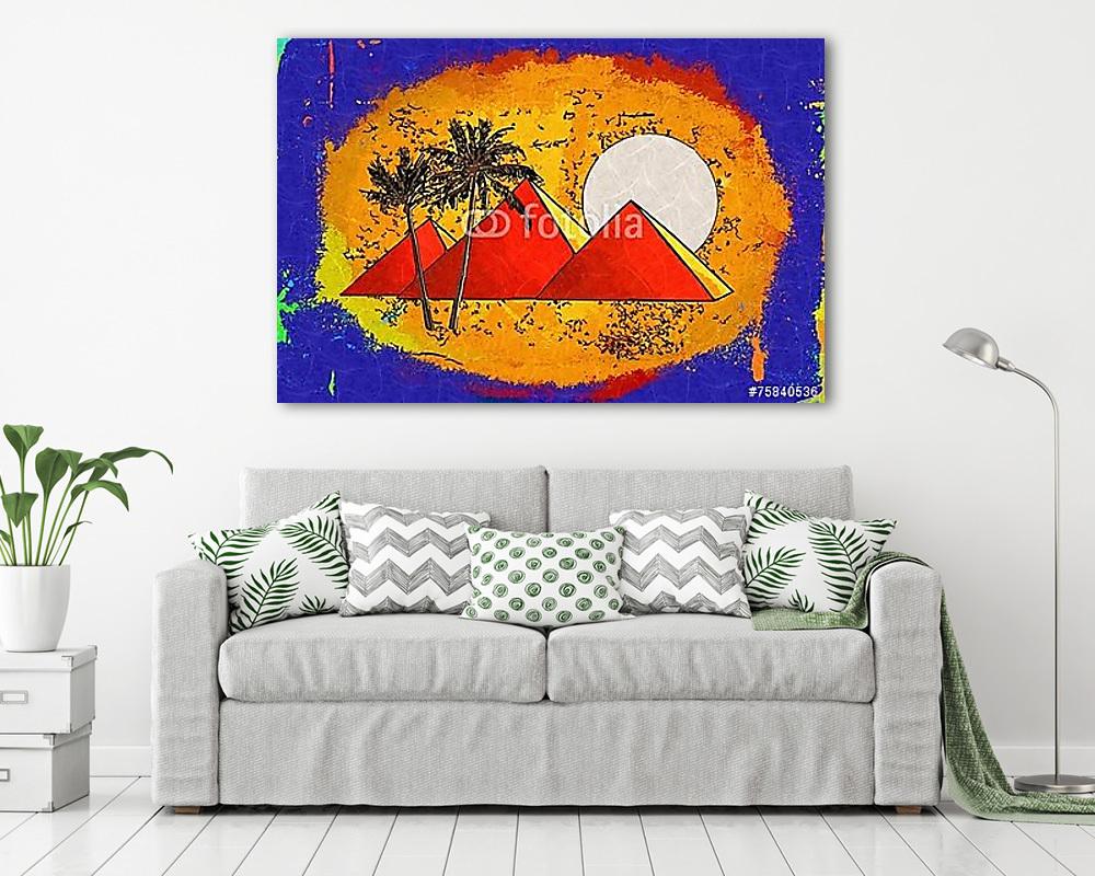 Afrika retro vintage stílusban (fotótapéta) - vászonkép, falikép otthonra és irodába