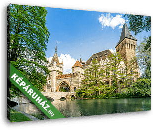 Budapest Vajdahunyad-Burg - vászonkép 3D látványterv