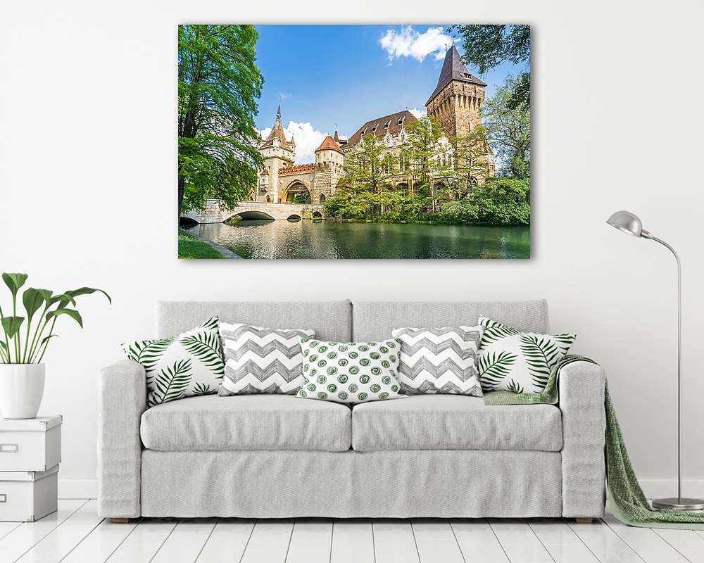 Budapest Vajdahunyad-Burg (vászonkép) - vászonkép, falikép otthonra és irodába