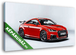 Audi TT RS Piros - vászonkép 3D látványterv