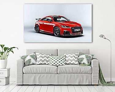 Audi TT RS Piros (vászonkép) - vászonkép, falikép otthonra és irodába