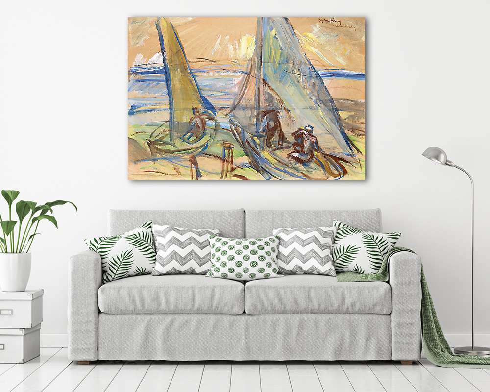 Vitorlások a Balatonon - vászonkép, falikép vásárlás Vitorlások a Balatonon (bögre) - vászonkép, falikép otthonra és irodába