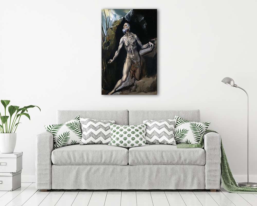 Bűnbánó Szent Jeromos (vászonkép) - vászonkép, falikép otthonra és irodába