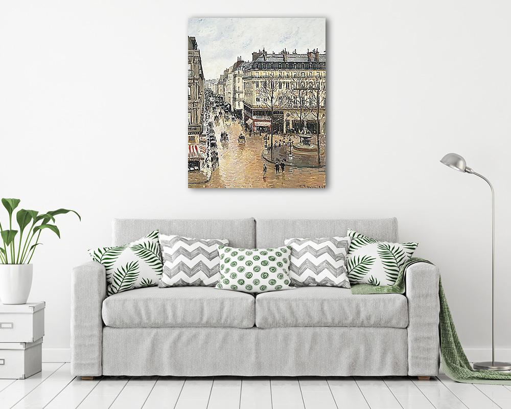 A Saint Honoré utca - vászonkép, falikép vásárlás A Saint Honoré utca (fotótapéta) - vászonkép, falikép otthonra és irodába