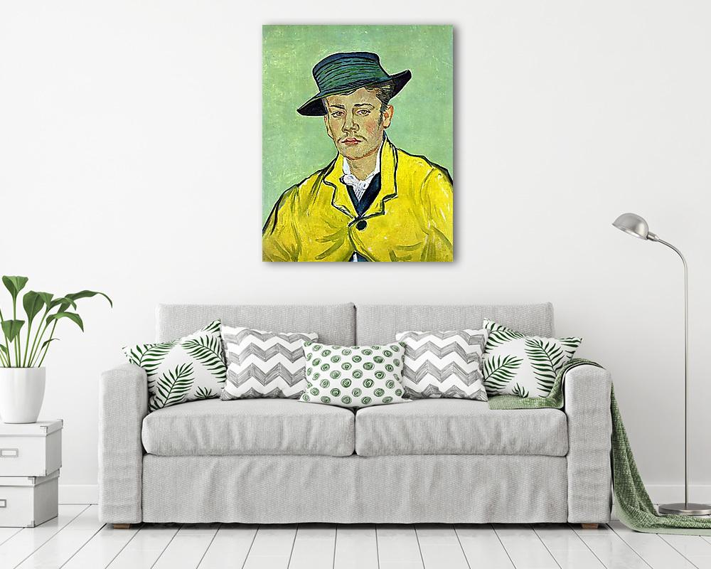 Armand Roulin portré (vászonkép) - vászonkép, falikép otthonra és irodába