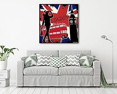 London ikonjai (vászonkép) - vászonkép, falikép otthonra és irodába