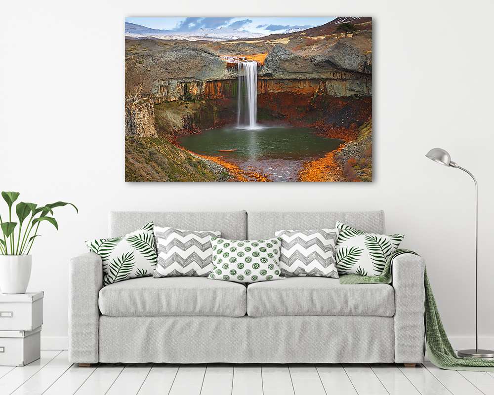 Agriói folyó, Patagónia, Argentína, Copahue tartományi parkja - - vászonkép, falikép vásárlás Agriói folyó, Patagónia, Argentína, Copahue tartományi parkja - (fotótapéta) - vászonkép, falikép otthonra és irodába