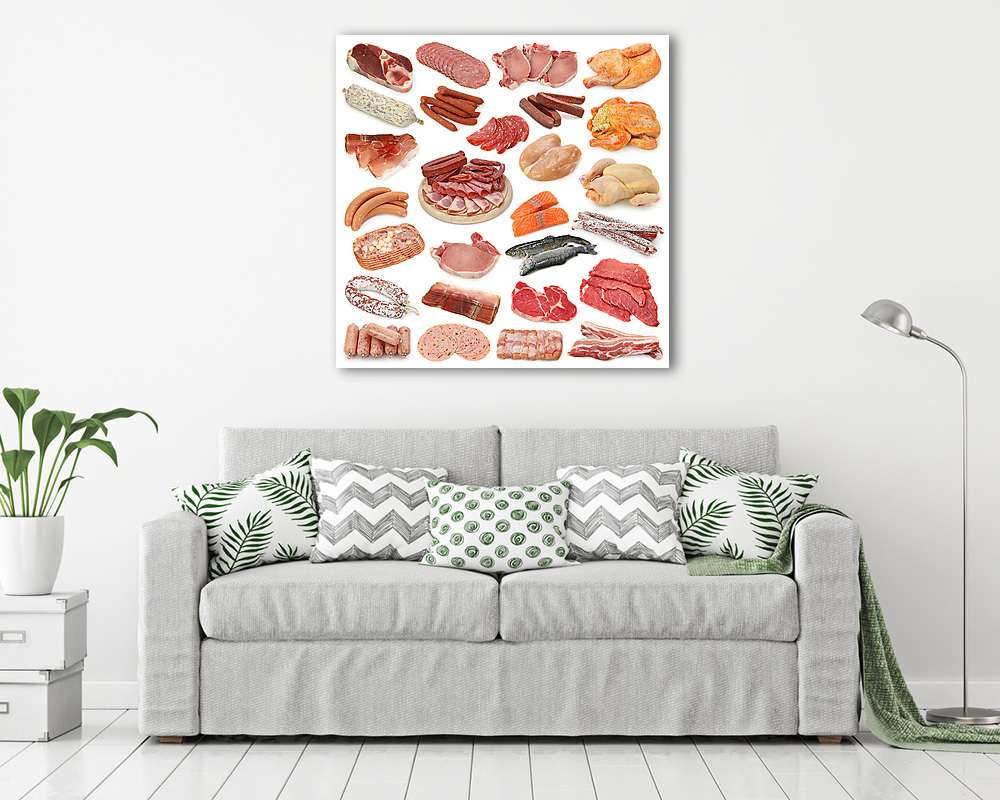Húsgyűjtés (többrészes kép) - vászonkép, falikép otthonra és irodába