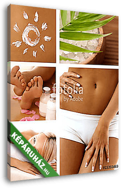 Body care - vászonkép 3D látványterv Body care - vászonkép 3D látványterv