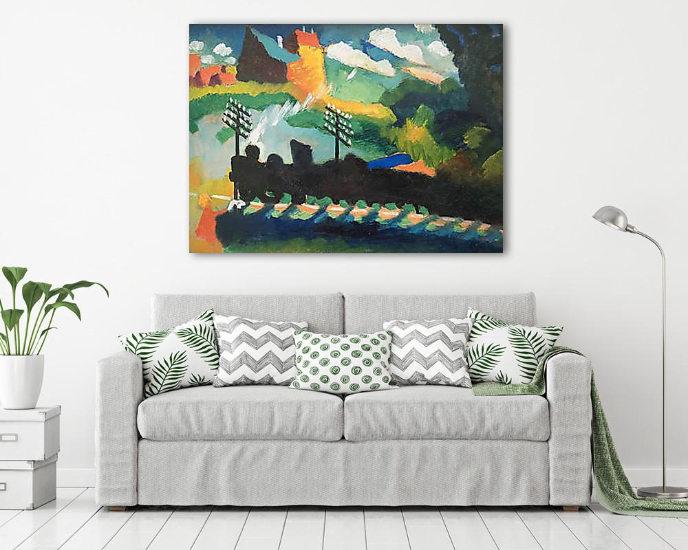 Vasút Murneaunál - vászonkép, falikép vásárlás Vasút Murneaunál (vászonkép) - vászonkép, falikép otthonra és irodába