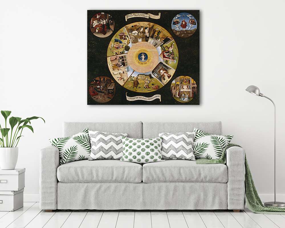 A hét fő bűn (poszter) - vászonkép, falikép otthonra és irodába