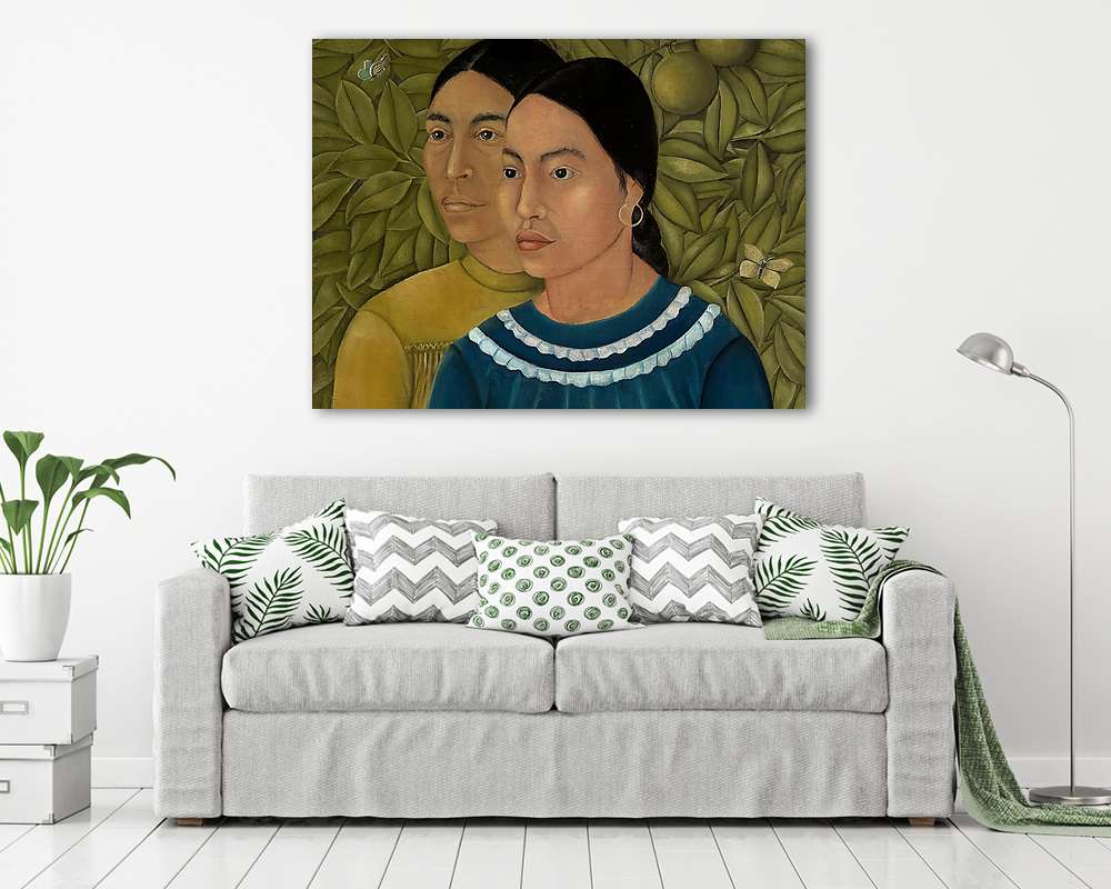 Két nő (Salvadora és Herminia) (többrészes kép) - vászonkép, falikép otthonra és irodába