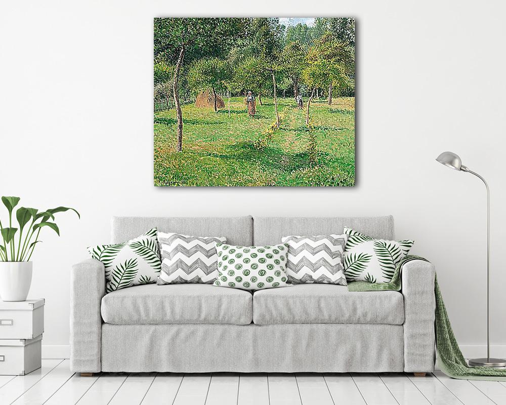 Kert Eragny-ban (vászonkép) - vászonkép, falikép otthonra és irodába