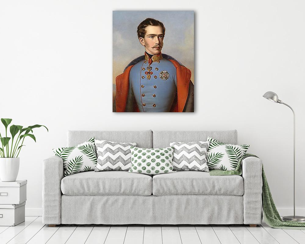 I. Ferenc József (1855) - vászonkép, falikép vásárlás I. Ferenc József (1855) (vászonkép) - vászonkép, falikép otthonra és irodába