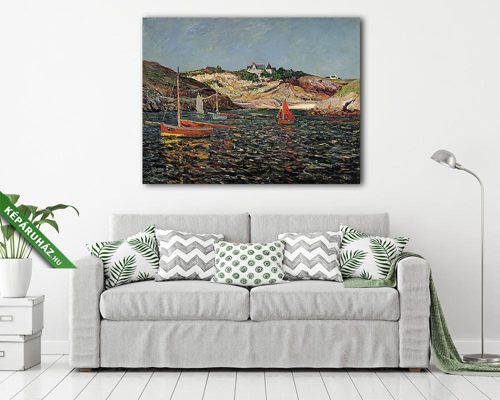 A Port-Goulphar-i kikötő bejárata (1909) (bögre) - vászonkép, falikép otthonra és irodába