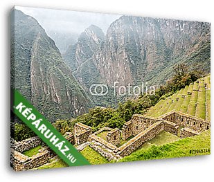 Machu Picchu Teraszok és Andok - vászonkép 3D látványterv
