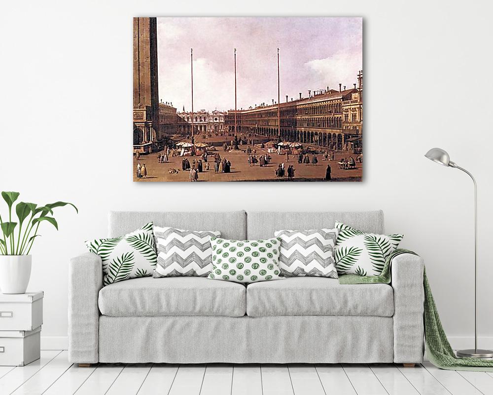 Velence: A Szent Már tér - vászonkép, falikép vásárlás Velence: A Szent Már tér (vászonkép) - vászonkép, falikép otthonra és irodába