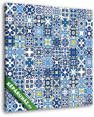 Portuguese tiles - vászonkép 3D látványterv