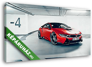 BMW i8 AC Schnitzer - vászonkép 3D látványterv