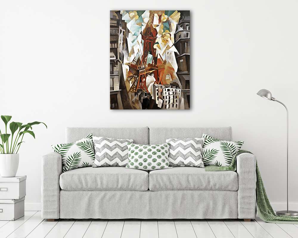 Eiffel-torony (1911) (vászonkép) - vászonkép, falikép otthonra és irodába