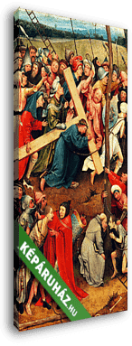 A keresztet hordozó Krisztus - vászonkép 3D látványterv