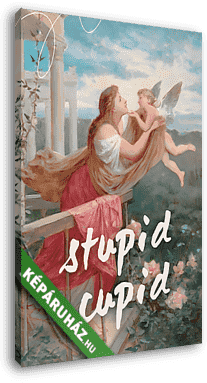 Stupid cupid 1. (Barokk & Graffiti) - vászonkép 3D látványterv
