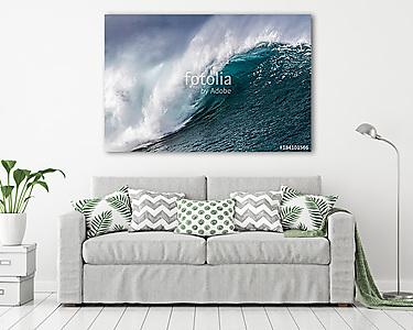 Big crashing Ocean wave up close (vászonkép) - vászonkép, falikép otthonra és irodába