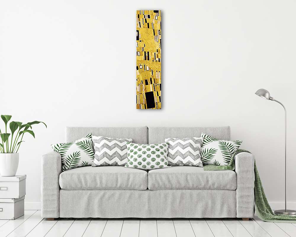 Csók, képkivágás 1. (poszter) - vászonkép, falikép otthonra és irodába