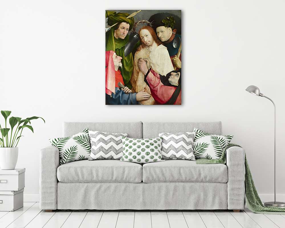 A töviskoszorúval megkoronázott Krisztus - vászonkép, falikép vásárlás A töviskoszorúval megkoronázott Krisztus (vászonkép) - vászonkép, falikép otthonra és irodába