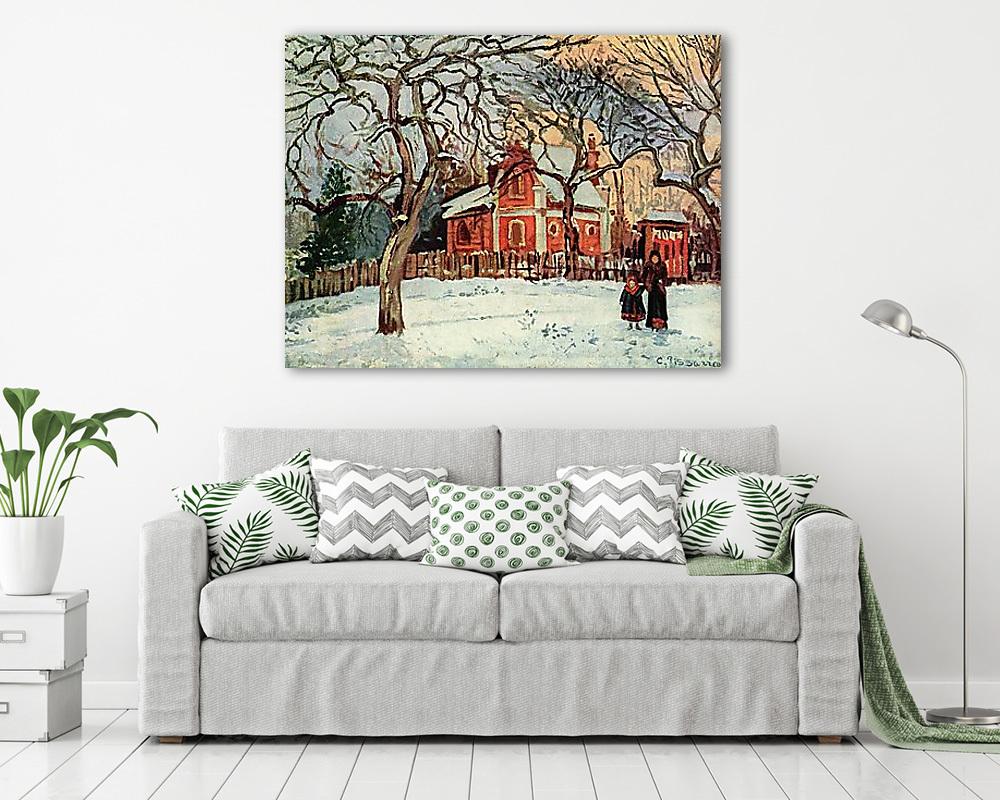 Gesztenyefa Louveciennes-ben (vászonkép) - vászonkép, falikép otthonra és irodába