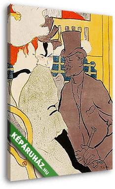 Angol úr a Moulin Rouge-ban - vászonkép 3D látványterv