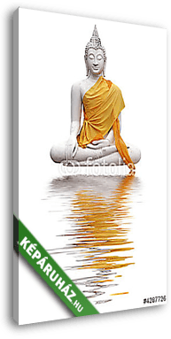 Buddha és gondolatok  - vászonkép 3D látványterv