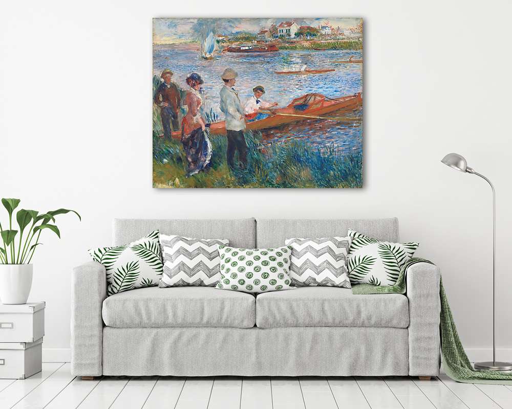 Evezősök Chatou-ból (fotótapéta) - vászonkép, falikép otthonra és irodába