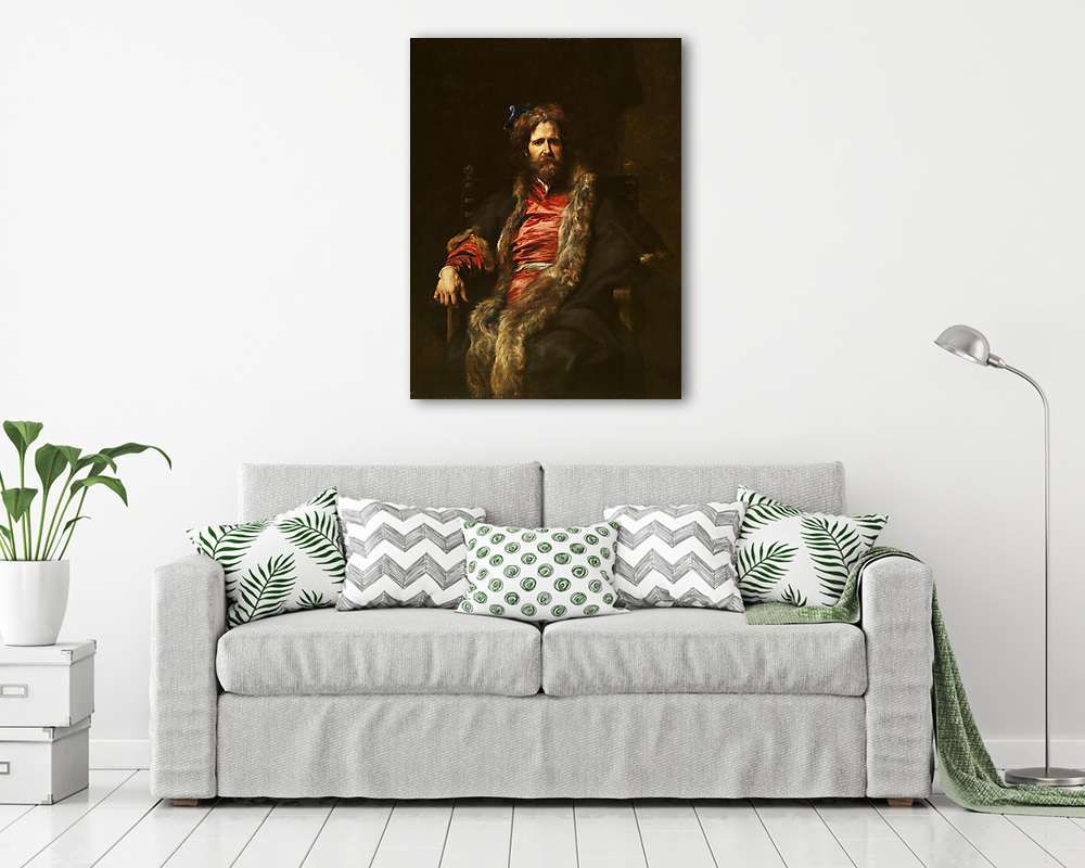 Martin Ryckaert portréja (vászonkép) - vászonkép, falikép otthonra és irodába