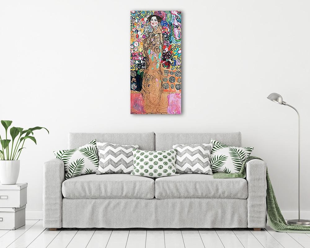 Nő portré (vászonkép) - vászonkép, falikép otthonra és irodába