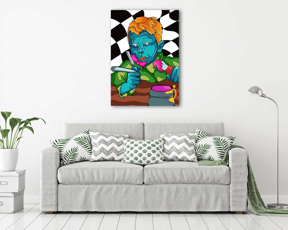 Sweeny Todd Jr - vászonkép, falikép vásárlás Sweeny Todd Jr (fotótapéta) - vászonkép, falikép otthonra és irodába