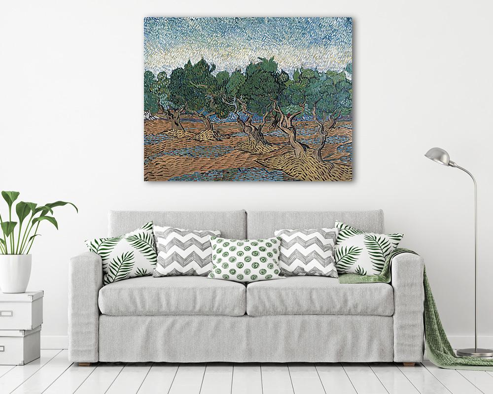 Olajfa liget (többrészes kép) - vászonkép, falikép otthonra és irodába