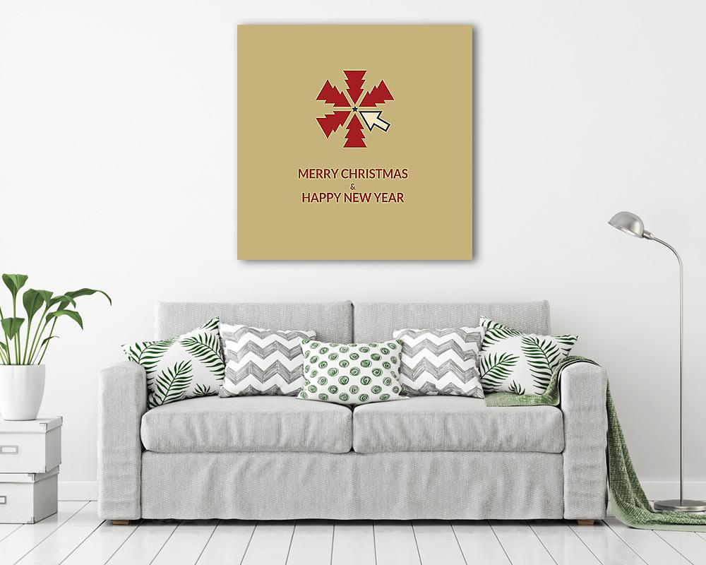Karácsonyi dekoráció (BOX-12) (vászonkép) - vászonkép, falikép otthonra és irodába