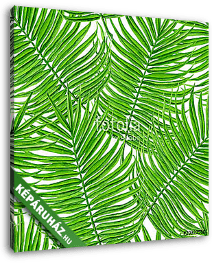 Pálmafa levelei - vászonkép 3D látványterv