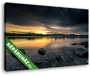 Loch LInhe, Skócia - vászonkép 3D látványterv