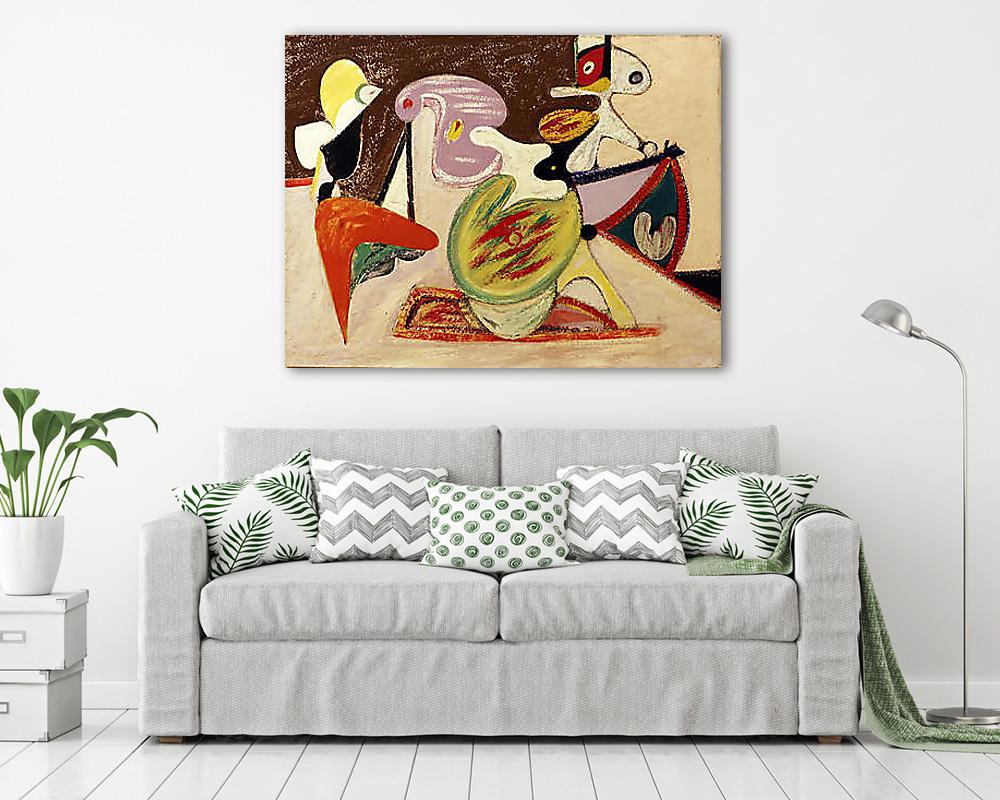 Image in Xhorkum (absztrakt) (vászonkép) - vászonkép, falikép otthonra és irodába