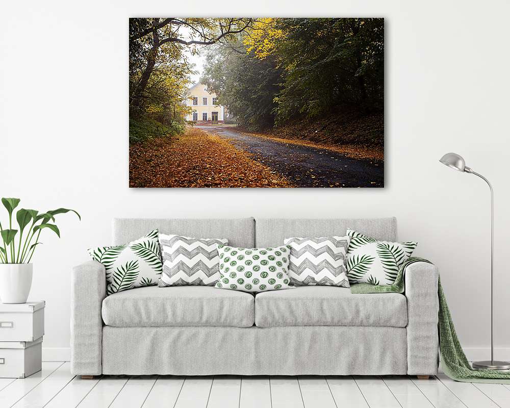 A vasútállomás (vászonkép) - vászonkép, falikép otthonra és irodába