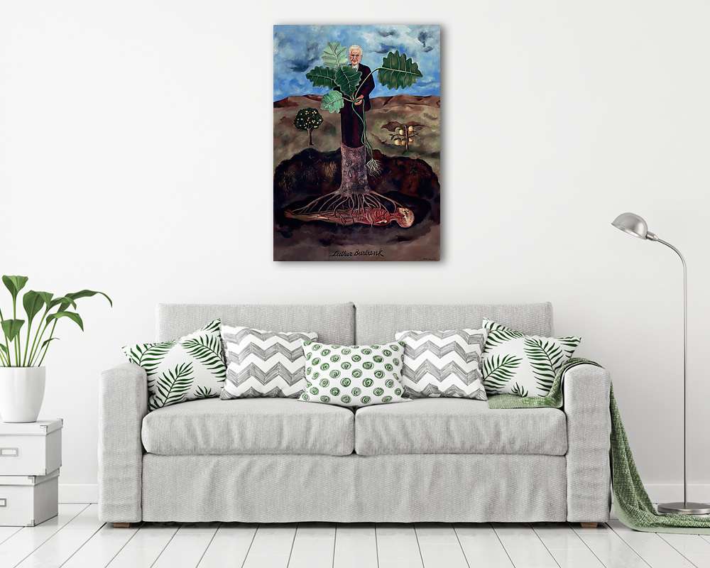 Luther Burbank portréja (fotótapéta) - vászonkép, falikép otthonra és irodába