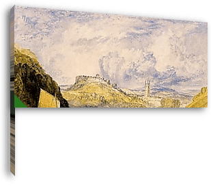 A Dart folyó, Totnes-nál - vászonkép 3D látványterv