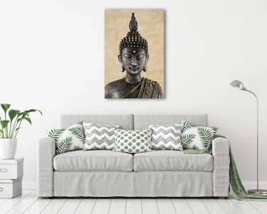 Statue de Buddha (vászonkép) - vászonkép, falikép otthonra és irodába