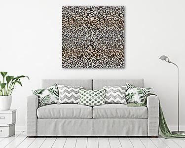 Leopard seamless pattern with color transitions (vászonkép) - vászonkép, falikép otthonra és irodába