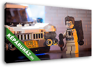 LEGO Characters - Ghostbusters - vászonkép 3D látványterv