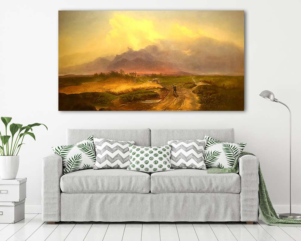 Vihar (bögre) - vászonkép, falikép otthonra és irodába